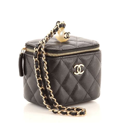 chanel vanity chain|Chanel vanity case original.